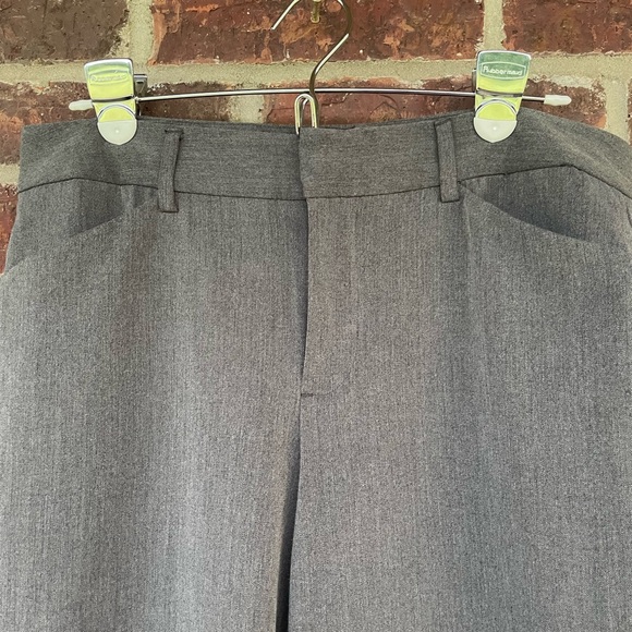 Ladies Nine West Gray Dressy Pants Slacks Size 10 Average - Picture 2 of 13